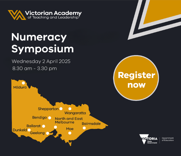 Numeracy Symposium - 2025 map